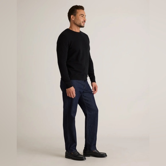 NWT! Quince | 100% Mongolian Cashmere Crewneck Sweater | Black | Small - Picture 2 of 8